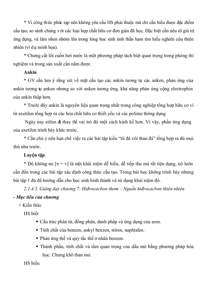 image for page Thiết kế E Book hỗ trợ việc dạy và học phần hóa hữu cơ 11 THPT Chương trình nâng cao