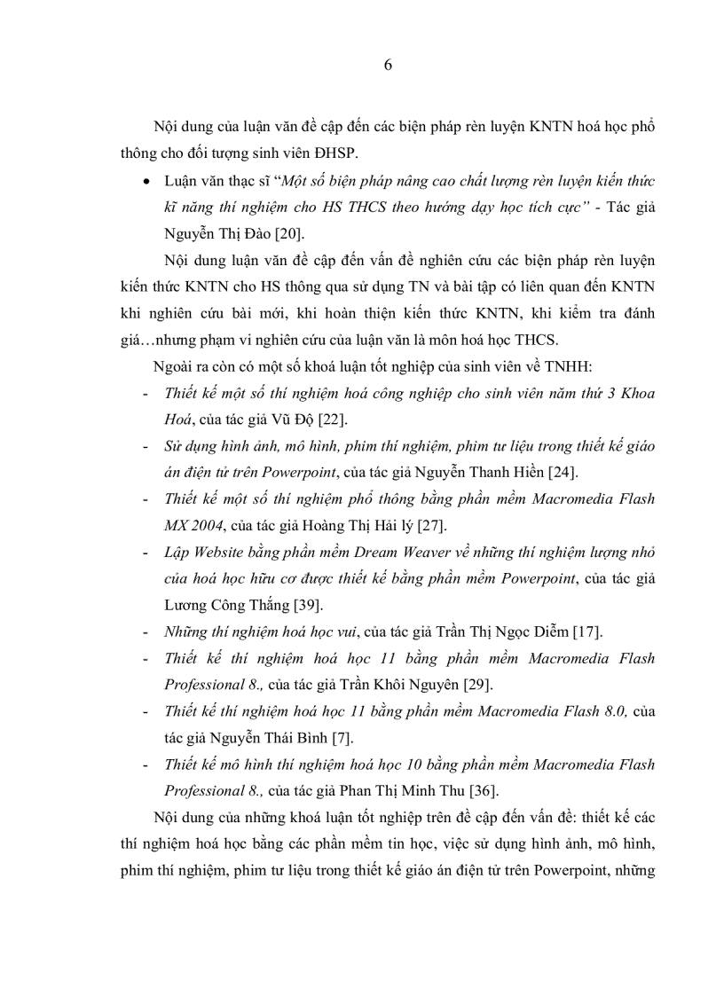 image for page Một số biện pháp nâng cao chất lượng rèn luyện kiến thức kỹ năng thí nghiệm trong chương trình hóa học10 nâng cao cho HS theo hướng dạy học tích cực