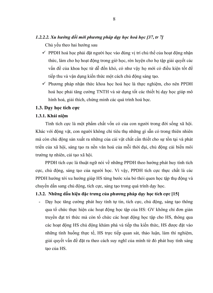 image for page Một số biện pháp nâng cao chất lượng rèn luyện kiến thức kỹ năng thí nghiệm trong chương trình hóa học10 nâng cao cho HS theo hướng dạy học tích cực