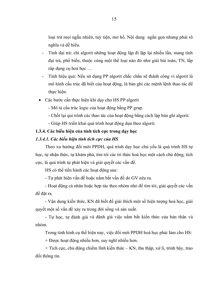 image for page Một số biện pháp nâng cao chất lượng rèn luyện kiến thức kỹ năng thí nghiệm trong chương trình hóa học10 nâng cao cho HS theo hướng dạy học tích cực