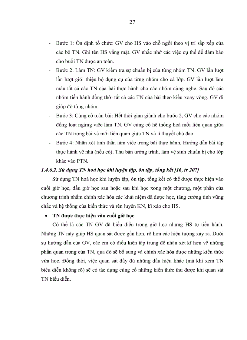 image for page Một số biện pháp nâng cao chất lượng rèn luyện kiến thức kỹ năng thí nghiệm trong chương trình hóa học10 nâng cao cho HS theo hướng dạy học tích cực