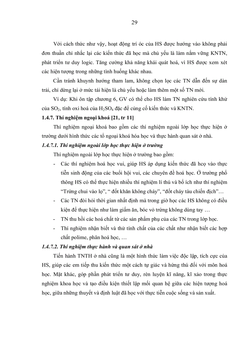 image for page Một số biện pháp nâng cao chất lượng rèn luyện kiến thức kỹ năng thí nghiệm trong chương trình hóa học10 nâng cao cho HS theo hướng dạy học tích cực