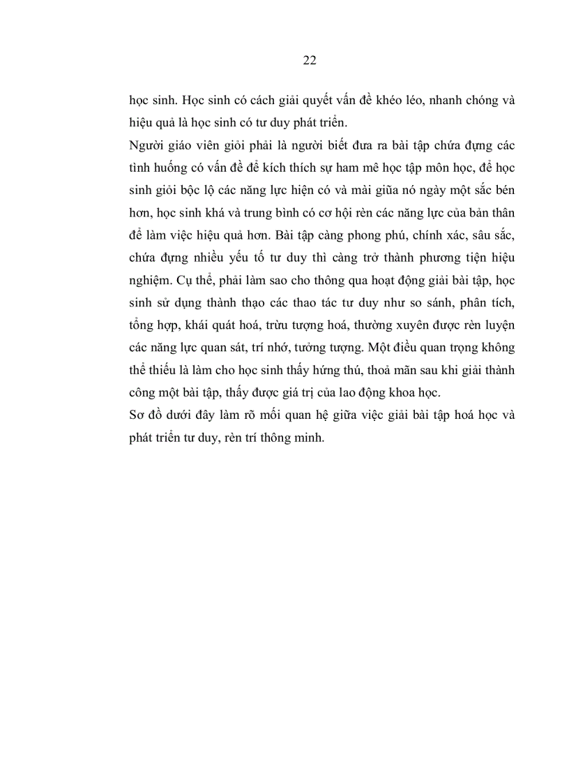 image for page Sử dụng bài tập để phát triển tư duy rèn trí thông minh cho học sinh trong dạy học hóa học ở trường THPT