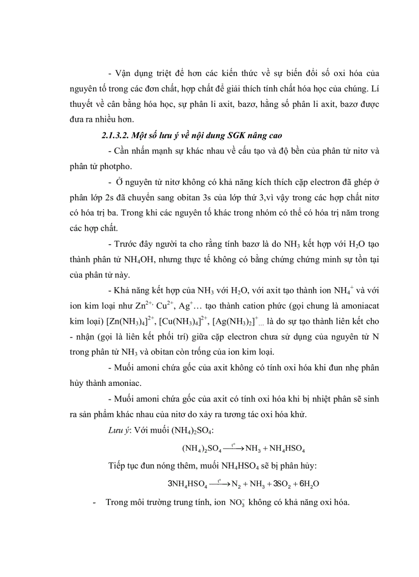 image for page Thiết kế sách giáo khoa điện tử phần hóa học vô cơ lớp 11 nâng cao