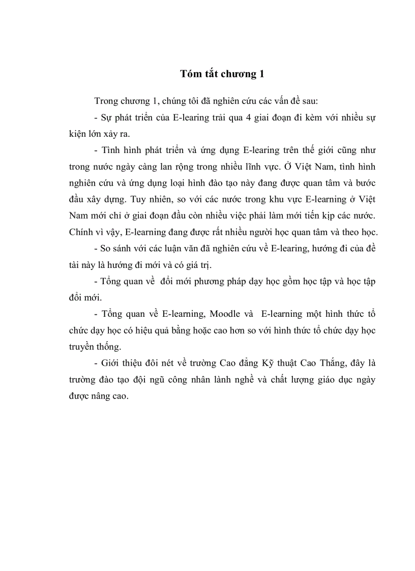 image for page Xây dựng E learning chương hóa học và dòng điện phần hóa đại cương trường CĐ Kỹ Thuật Cao Thắng