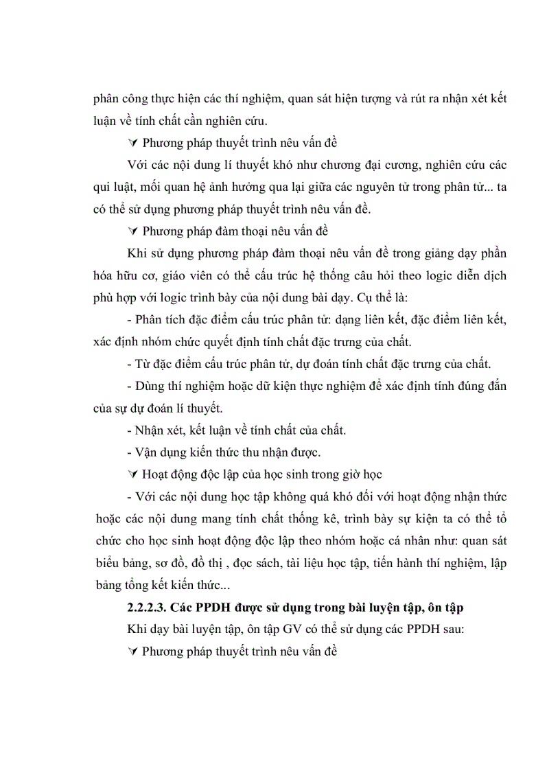 image for page Sử dụng một số phần mềm tin học và phương pháp dạy học phức hợp để thiết kế bài giảng điện tử phần hóa hữu cơ lớp 11 chương trình cơ bản