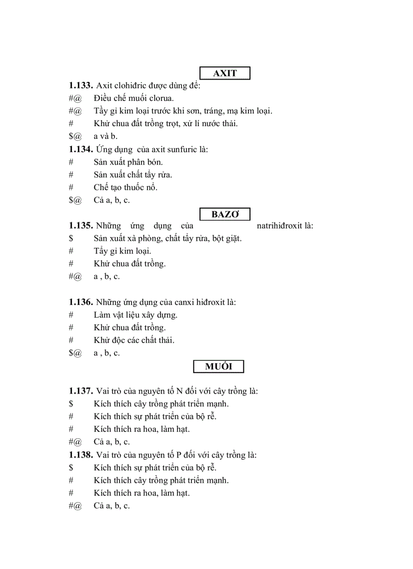image for page Xây dựng hệ thống bài tập sử dụng một số phần mềm để dạy học và tạo một số đề kiểm tra trắc nghiệm khách quan cho phần hóa học vô cơ lớp 9