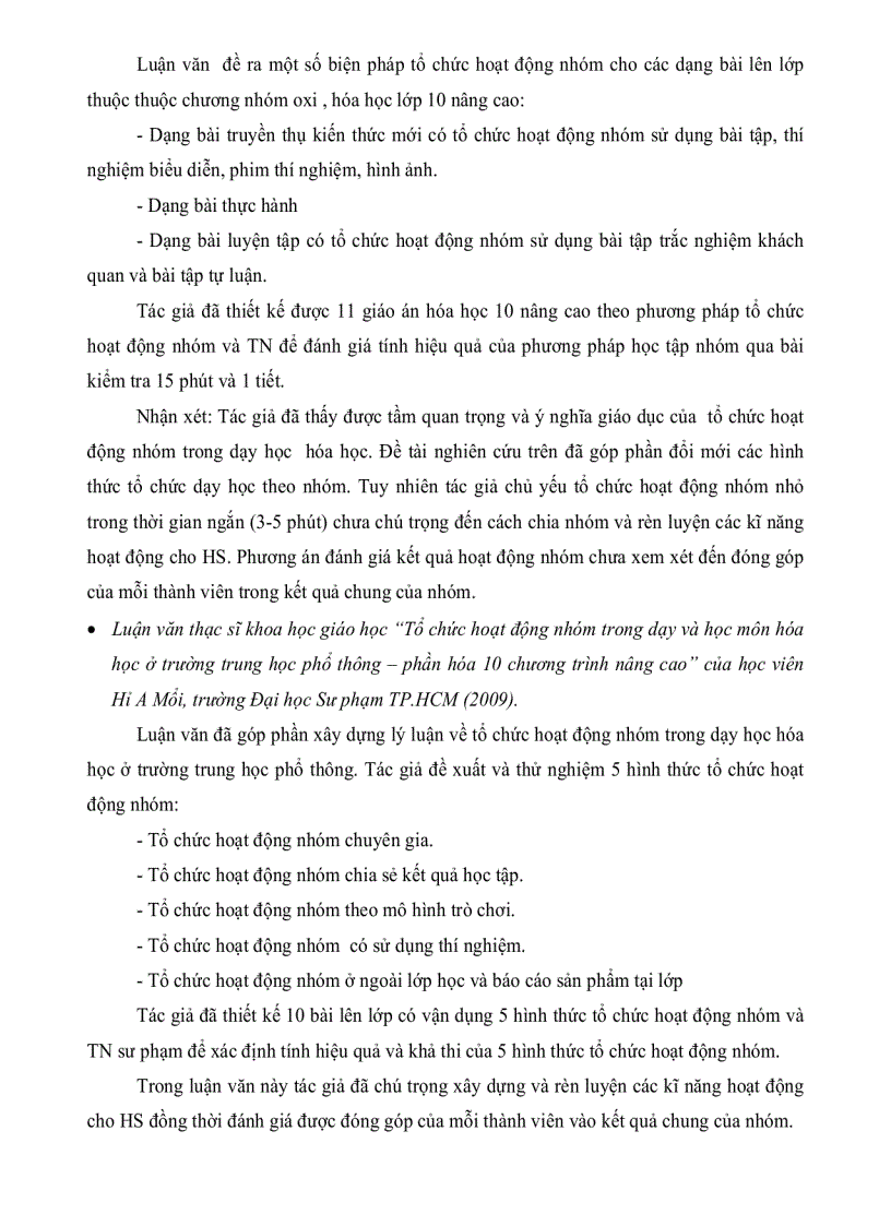 image for page Sử dụng phương pháp thuyết trình nhóm theo chủ đề trong dạy học phần Lý luận dạy học hóa học đại cương ở trường CĐSP