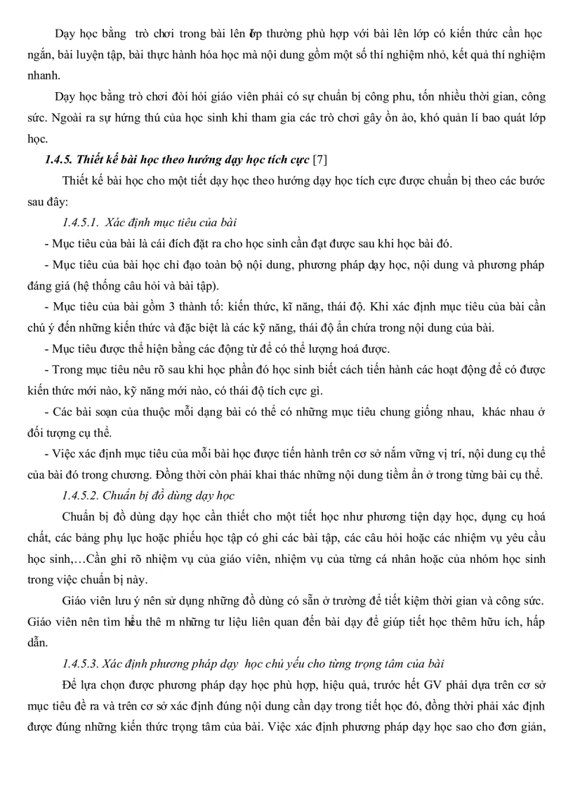 image for page Thiết kế bài luyện tập theo hướng dạy học tích cực phần hóa học lớp 10 Trung Học Phổ Thông