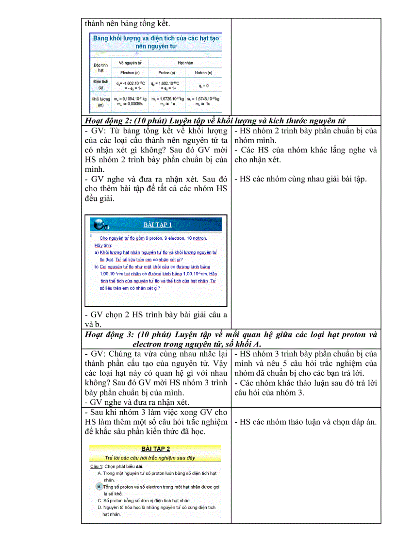 image for page Thiết kế bài luyện tập theo hướng dạy học tích cực phần hóa học lớp 10 Trung Học Phổ Thông