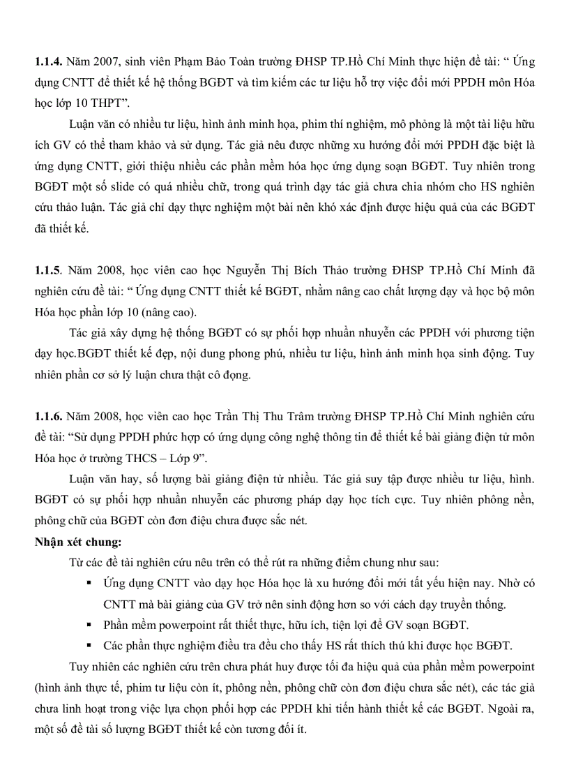 image for page Ứng dụng công nghệ thông tin thiết kế bài lên lớp nhằm nâng cao chất lượng dạy và học bộ môn hóa học ở trường Trung Học Cơ Sở