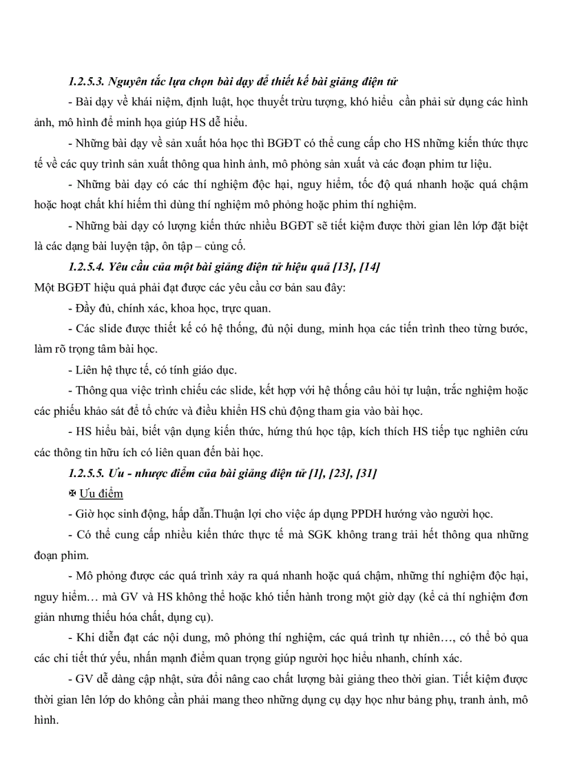 image for page Ứng dụng công nghệ thông tin thiết kế bài lên lớp nhằm nâng cao chất lượng dạy và học bộ môn hóa học ở trường Trung Học Cơ Sở