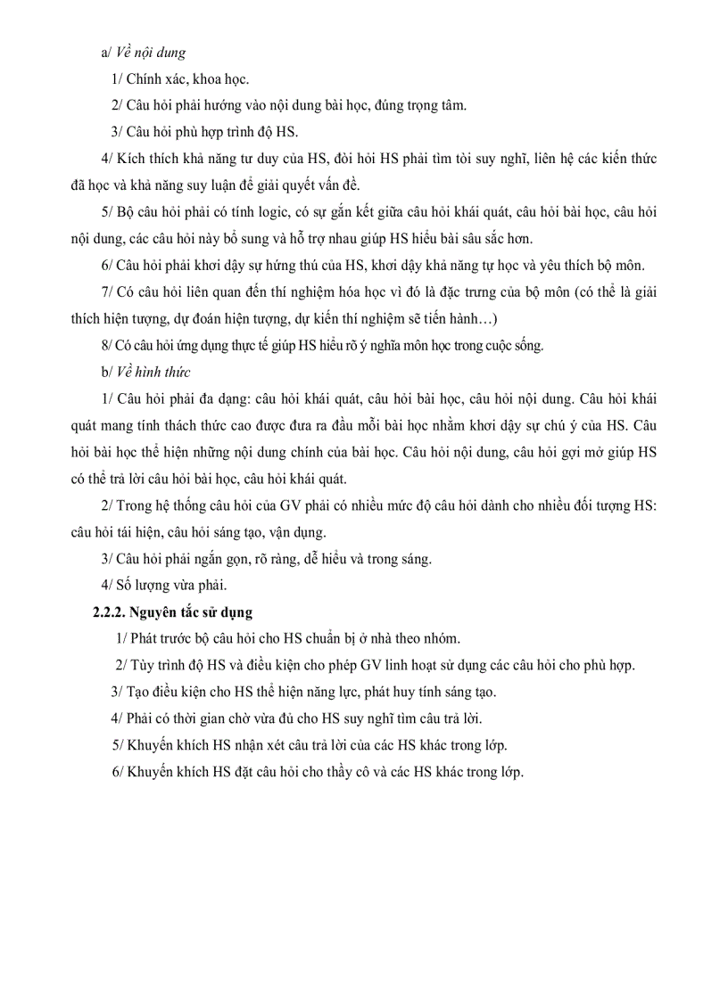 image for page Thiết kế bộ câu hỏi định hướng bài học lớp 11 chương trình nâng cao