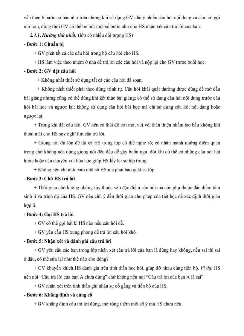 image for page Thiết kế bộ câu hỏi định hướng bài học lớp 11 chương trình nâng cao