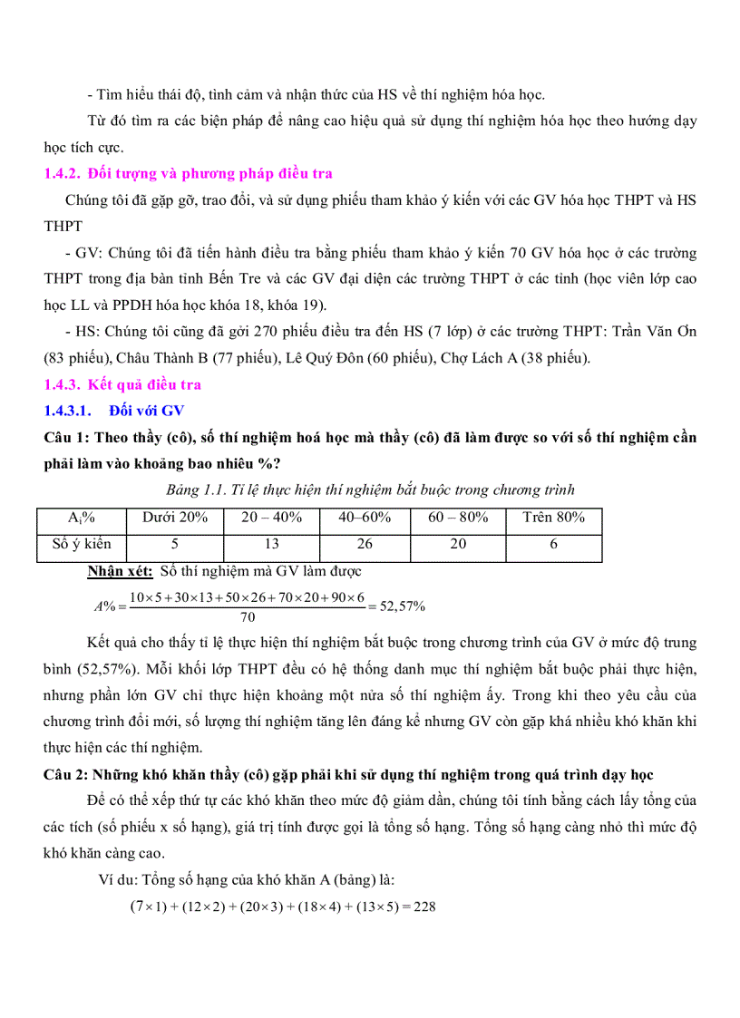 image for page Sử dụng thí nghiệm hóa học để tổ chức hoạt động học tập tích cực cho học sinh lớp 11 Trung Học Phổ Thông