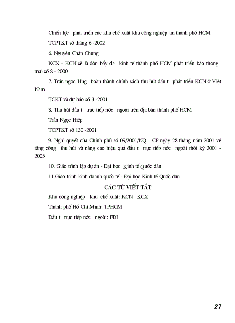 image for page Một số giải pháp nhằm thu hút FDI vào các KCN trên địa bàn Thành phố Hồ Chí Minh