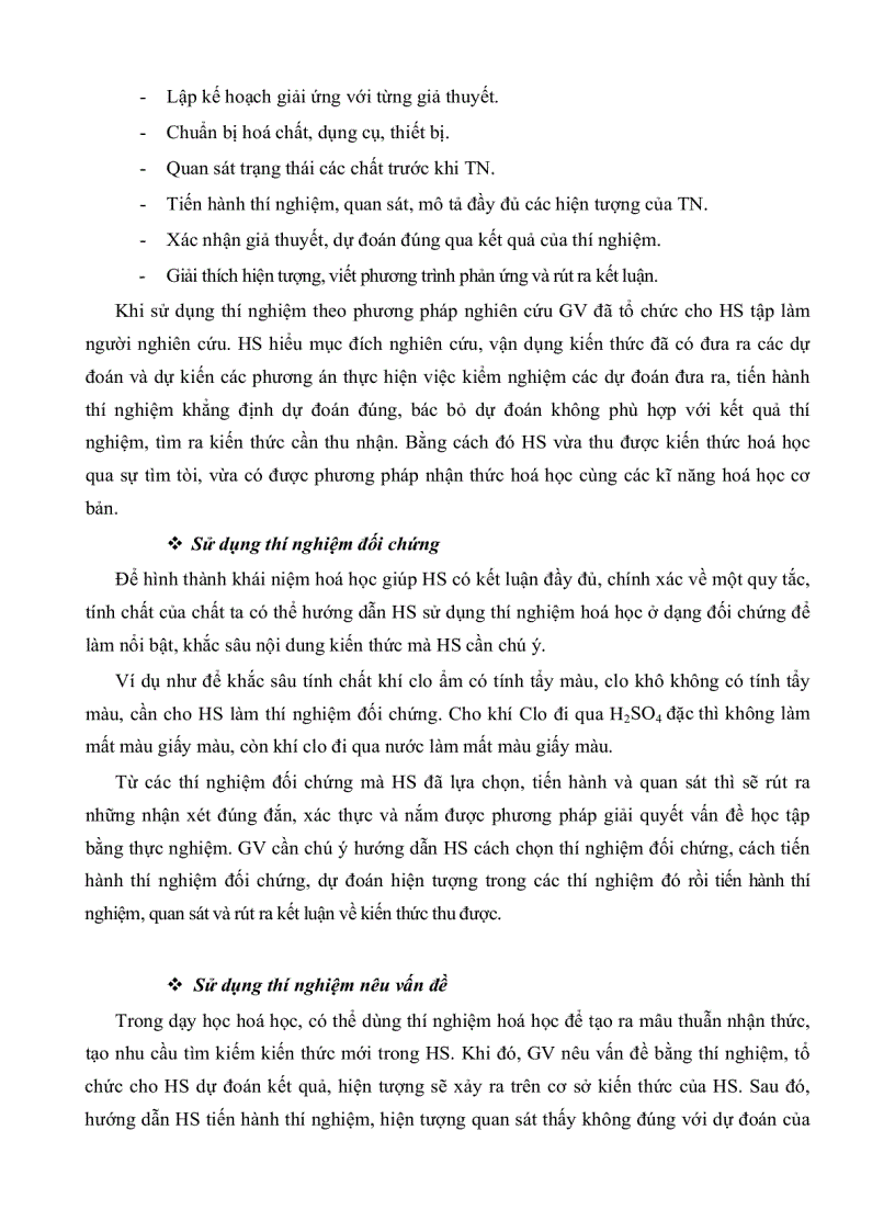 image for page Thiết kế bài giảng hóa học vô cơ ở trường THPT ban cơ bản theo hướng dạy học tích cực