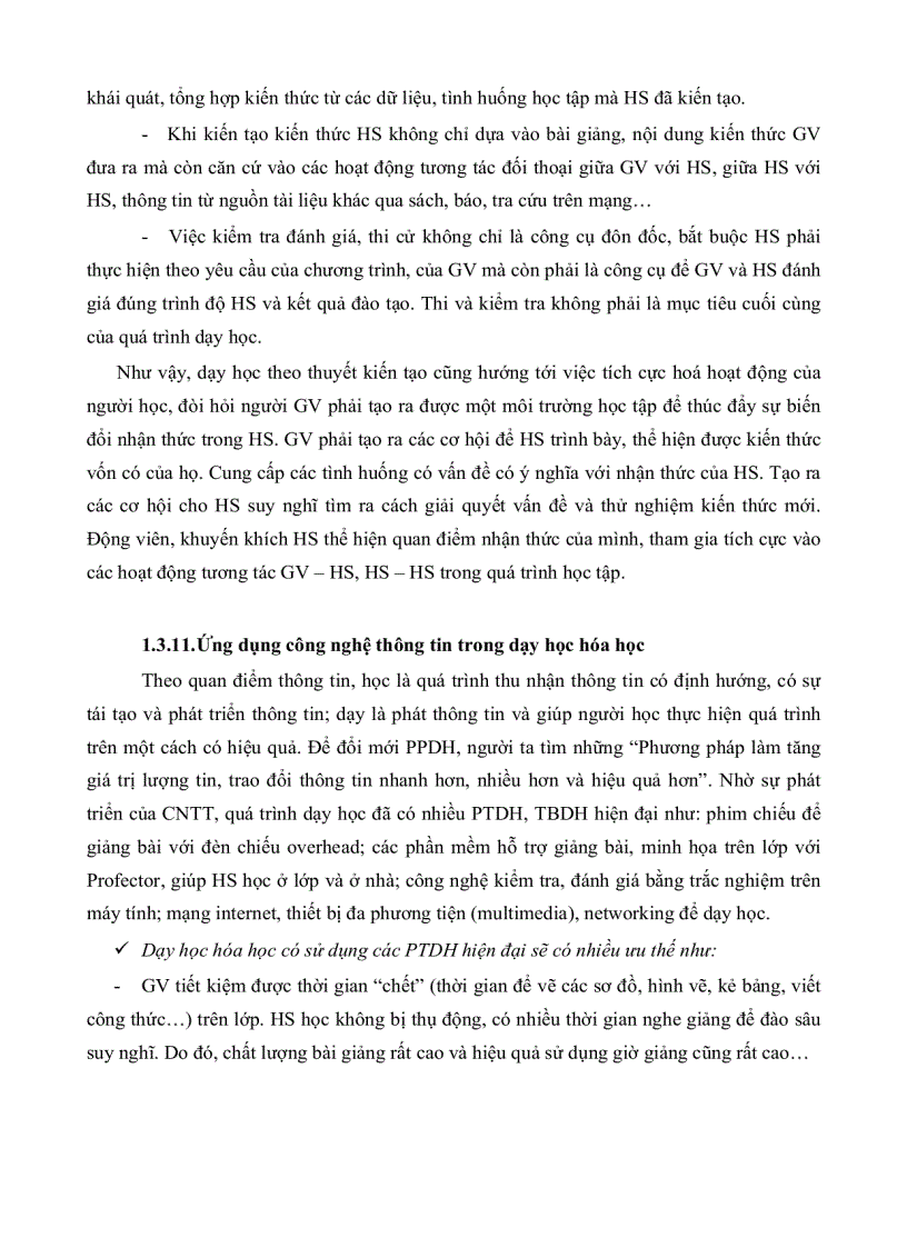 image for page Thiết kế bài giảng hóa học vô cơ ở trường THPT ban cơ bản theo hướng dạy học tích cực