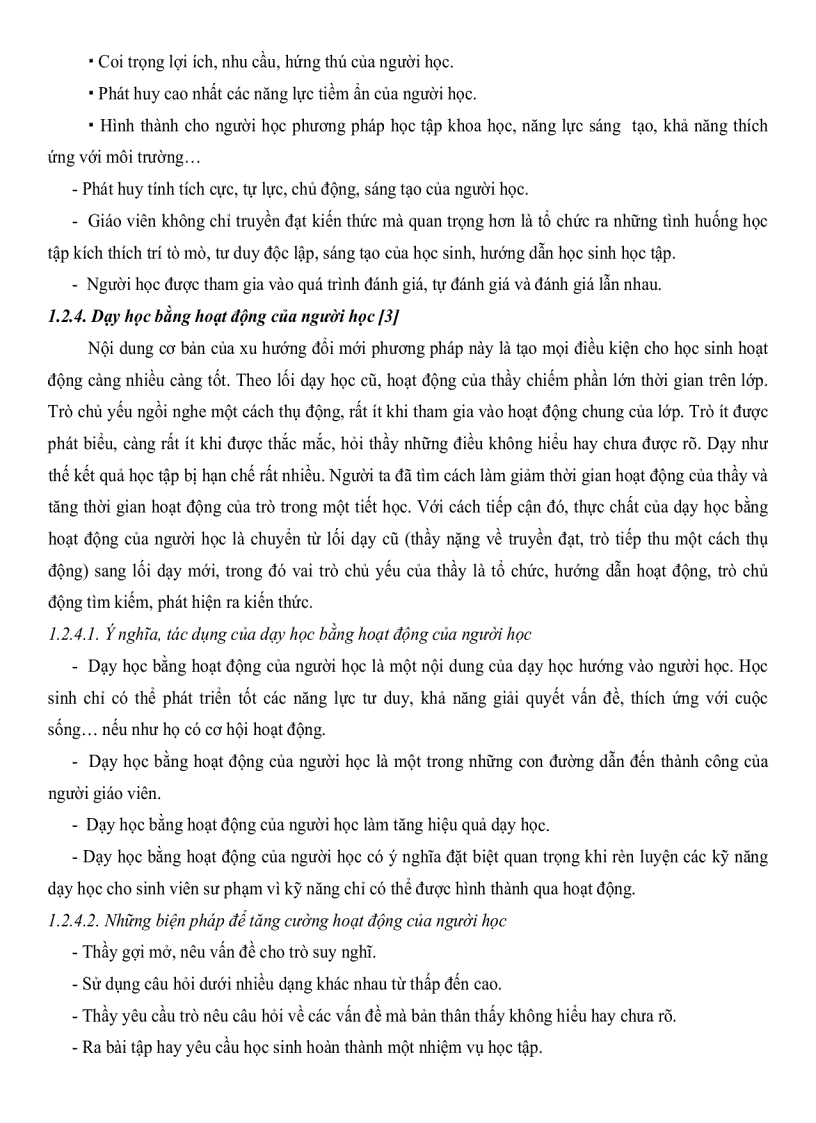 image for page Xây dựng và sử dụng hệ thống bài tập hóa học có nhiều cách giải để rèn luyện tư duy cho học sinh lớp 12 Trung Học Phổ Thông