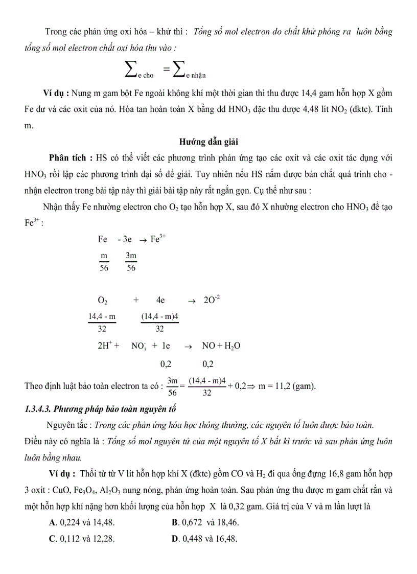 image for page Xây dựng và sử dụng hệ thống bài tập hóa học có nhiều cách giải để rèn luyện tư duy cho học sinh lớp 12 Trung Học Phổ Thông