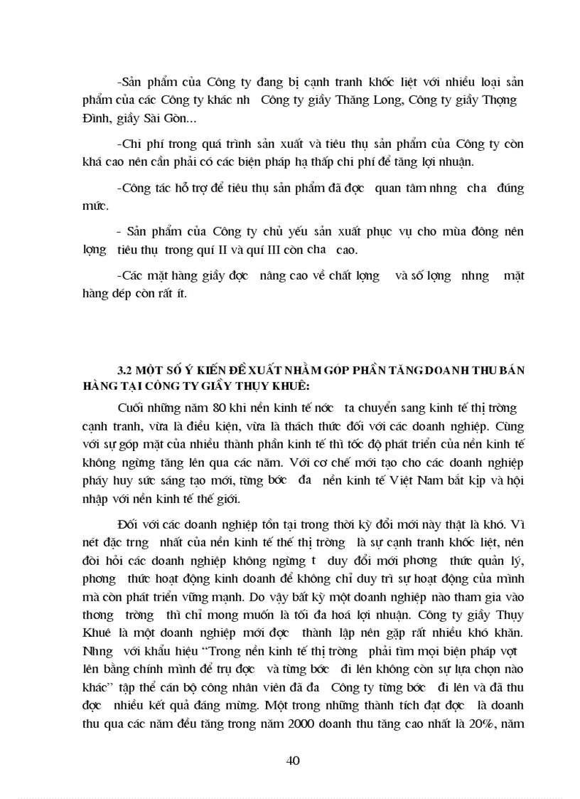 image for page Phân tích tình hình thực hiện doanh thu bán hàng tại Công ty giầy Thuỵ Khuê