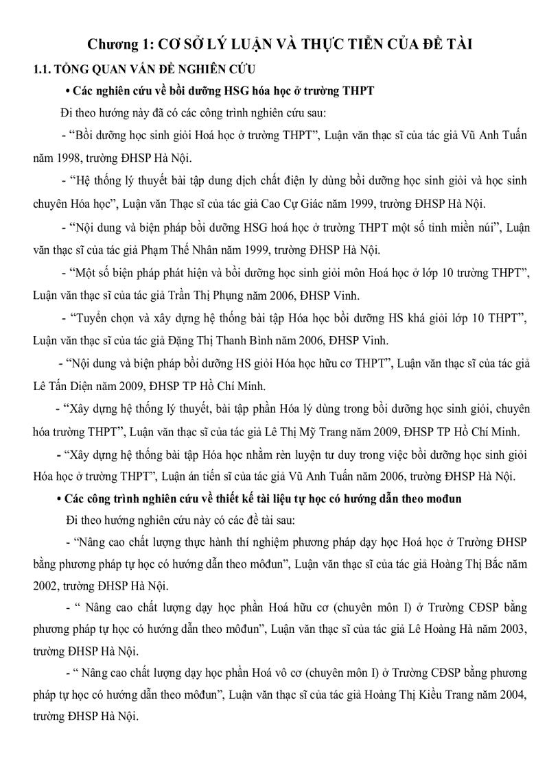 image for page Thiết kế tài liệu tự học có hướng dẫn theo Modun nhằm tăng cường năng lực tự học cho học sinh giỏi hóa học lớp 11 THPT