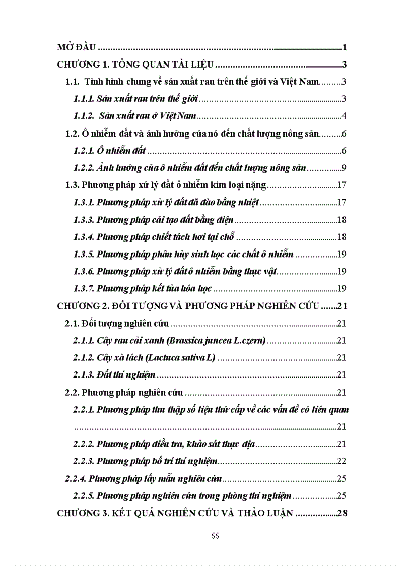 image for page Nghiên cứu sự hút thu Cu Pb Zn và tìm hiểu khả năng sử dụng phân bón để giảm thiểu sự tích lũy chúng trong rau cải xanh và rau xà lách