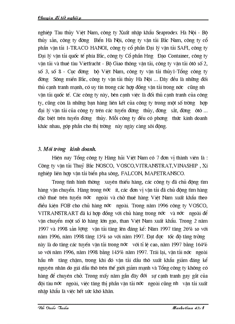 image for page Phân tích các cơ hội thị trường vận chuyển hàng khô hàng bách hóa đa năng bằng đường thủy nội địa của công ty vận tải thuỷ Bắc Nosco