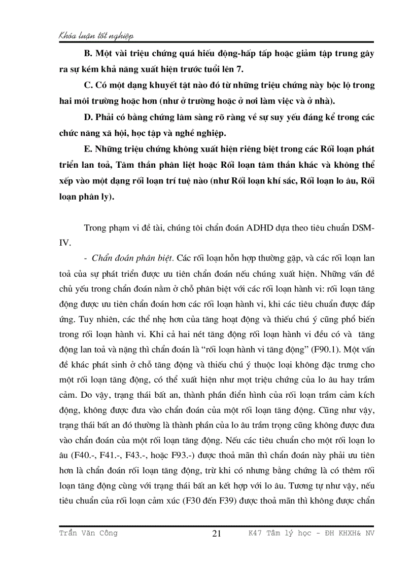 image for page Bước đầu ứng dụng liệu pháp hành vi vào can thiệp cho trẻ tăng động giảm chú ý độ tuổi đầu tiểu học