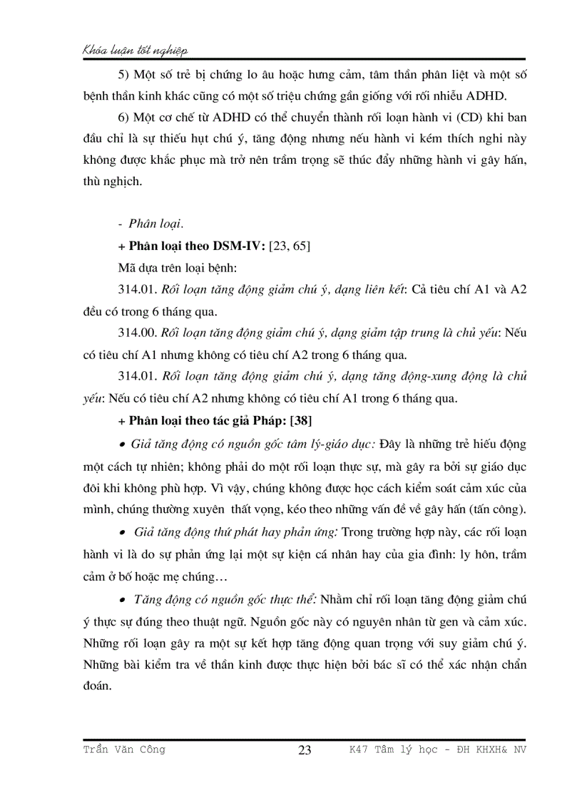 image for page Bước đầu ứng dụng liệu pháp hành vi vào can thiệp cho trẻ tăng động giảm chú ý độ tuổi đầu tiểu học