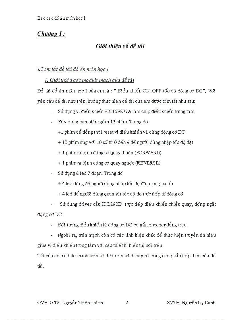 image for page Điều khiển động cơ DC dùng Pic 16F877A