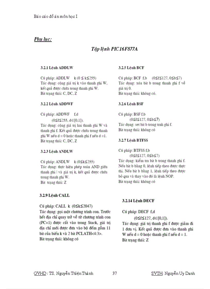 image for page Điều khiển động cơ DC dùng Pic 16F877A