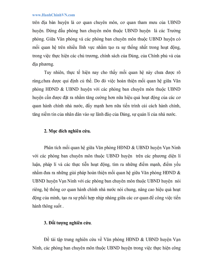 image for page Hoạt động của Văn phòng HĐND UBND huyện và các phòng ban chuyên môn thuộc UBND huyện trên địa bàn huyện Vạn Ninh