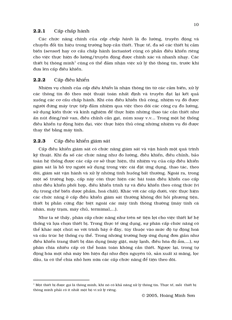 image for page Hệ thống điều khiển phân tán