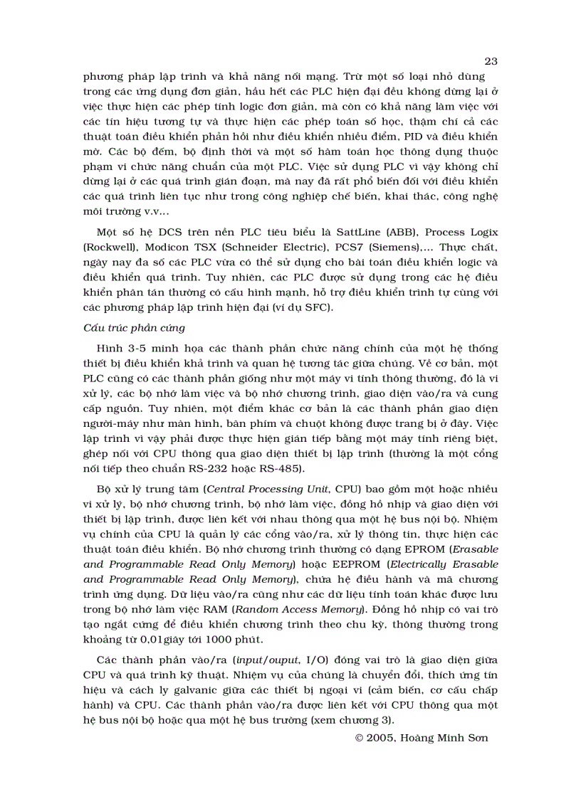 image for page Hệ thống điều khiển phân tán