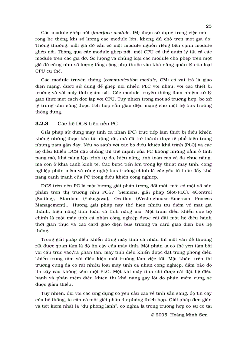 image for page Hệ thống điều khiển phân tán