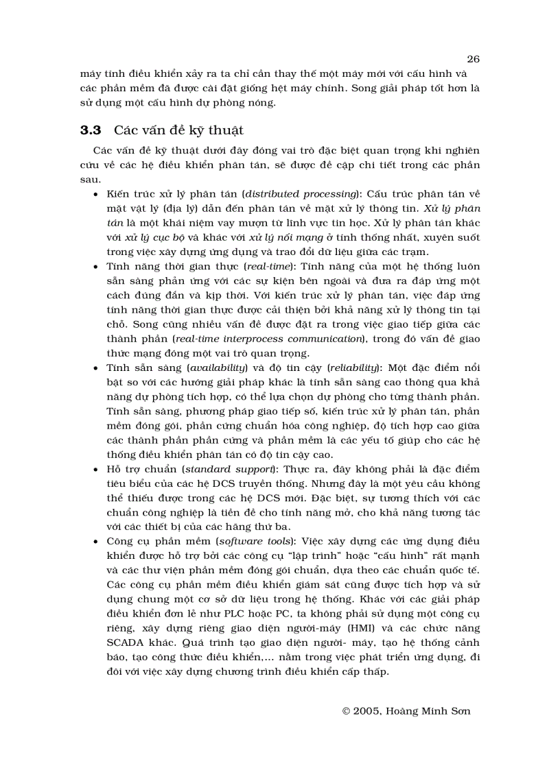 image for page Hệ thống điều khiển phân tán