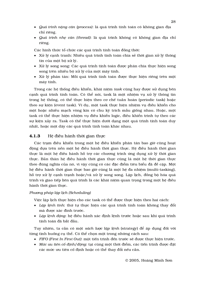 image for page Hệ thống điều khiển phân tán