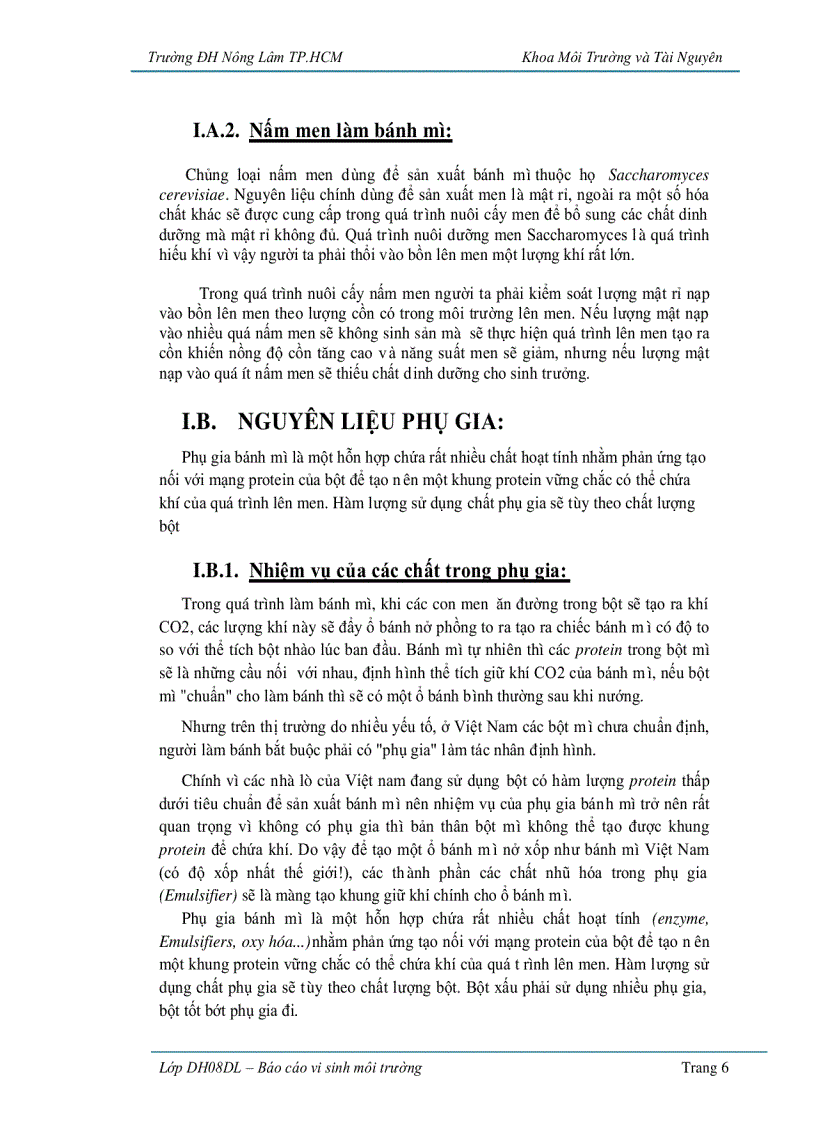 image for page Ứng dụng vi sinh vật trong sản xuất bánh mì