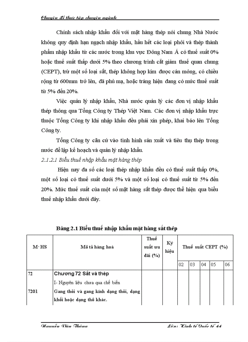 image for page Hoạt động nhập khẩu thép của Công ty Cổ phần Tổng Bách hoá Bộ Thương mại Thực trạng và giải pháp