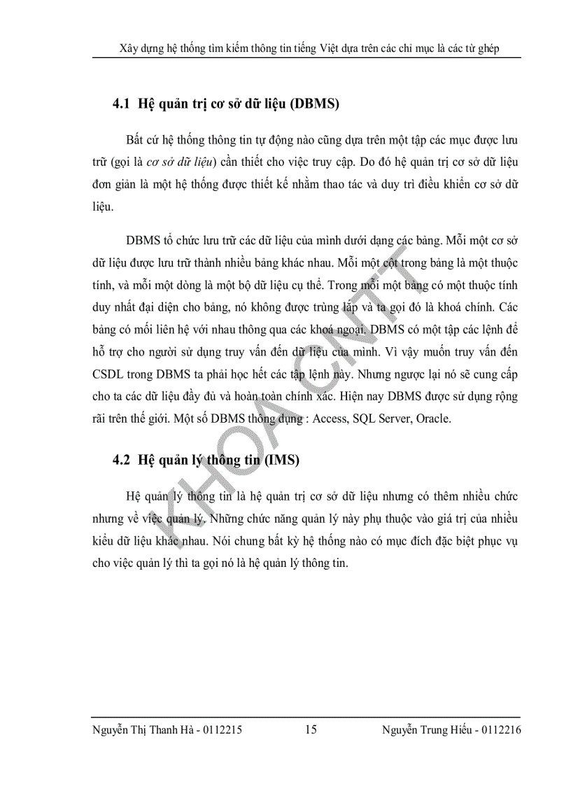 image for page Xây dựng hệ thống thông tin tiếng việt dựa trên các chỉ mục có cấu trúc