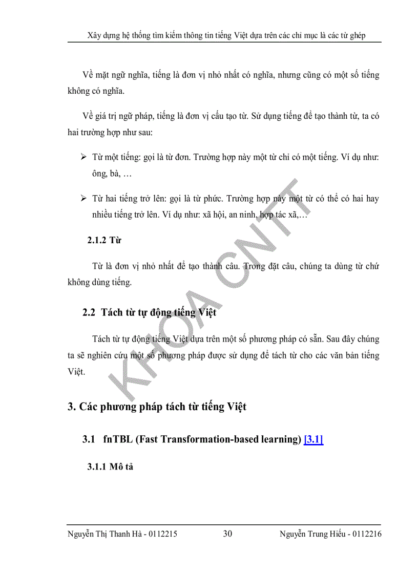 image for page Xây dựng hệ thống thông tin tiếng việt dựa trên các chỉ mục có cấu trúc