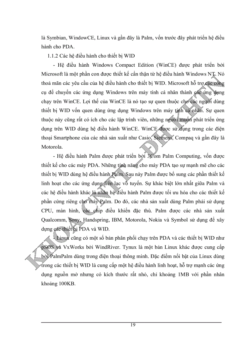 image for page Tìm hiểu và nghiên cứu kỹ thuật phát triển ứng dụng trên môi trường symbian os