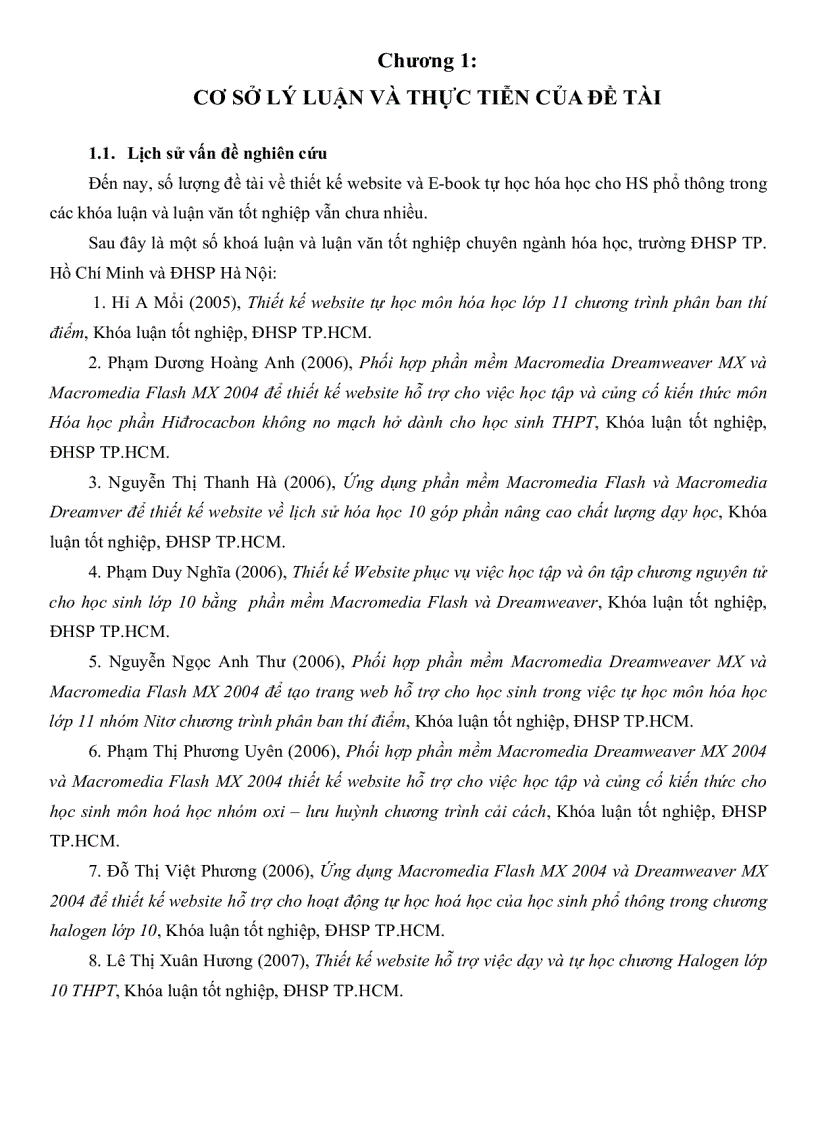 image for page Thiết kế E Book hỗ trợ khả năng tự học của học sinh lớp 12 chương Đại cương về kim loại chương trình cơ bản