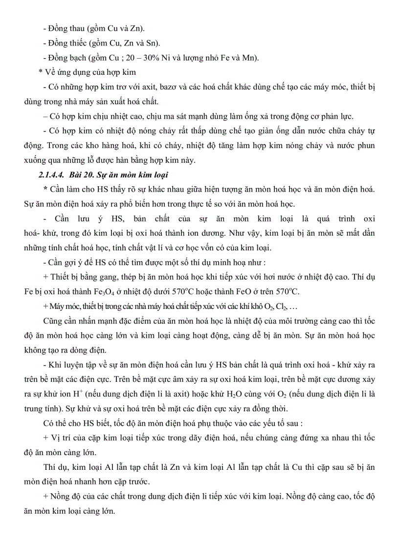 image for page Thiết kế E Book hỗ trợ khả năng tự học của học sinh lớp 12 chương Đại cương về kim loại chương trình cơ bản