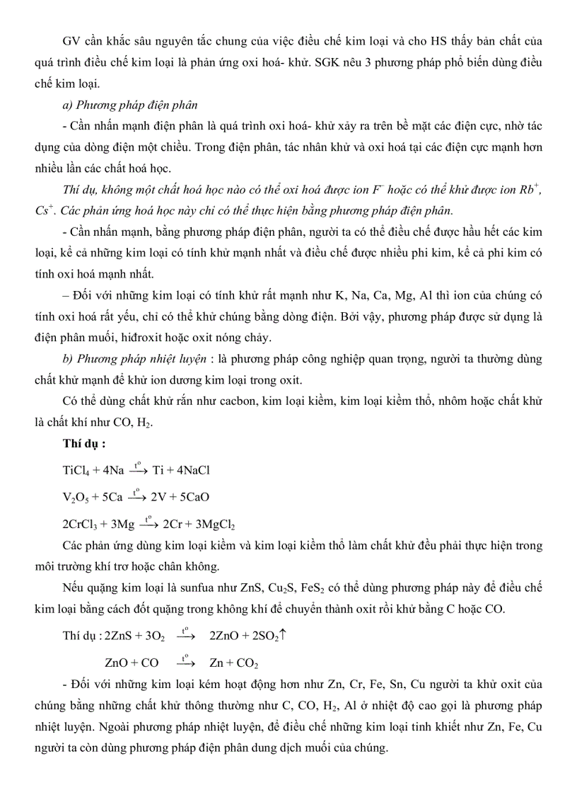 image for page Thiết kế E Book hỗ trợ khả năng tự học của học sinh lớp 12 chương Đại cương về kim loại chương trình cơ bản