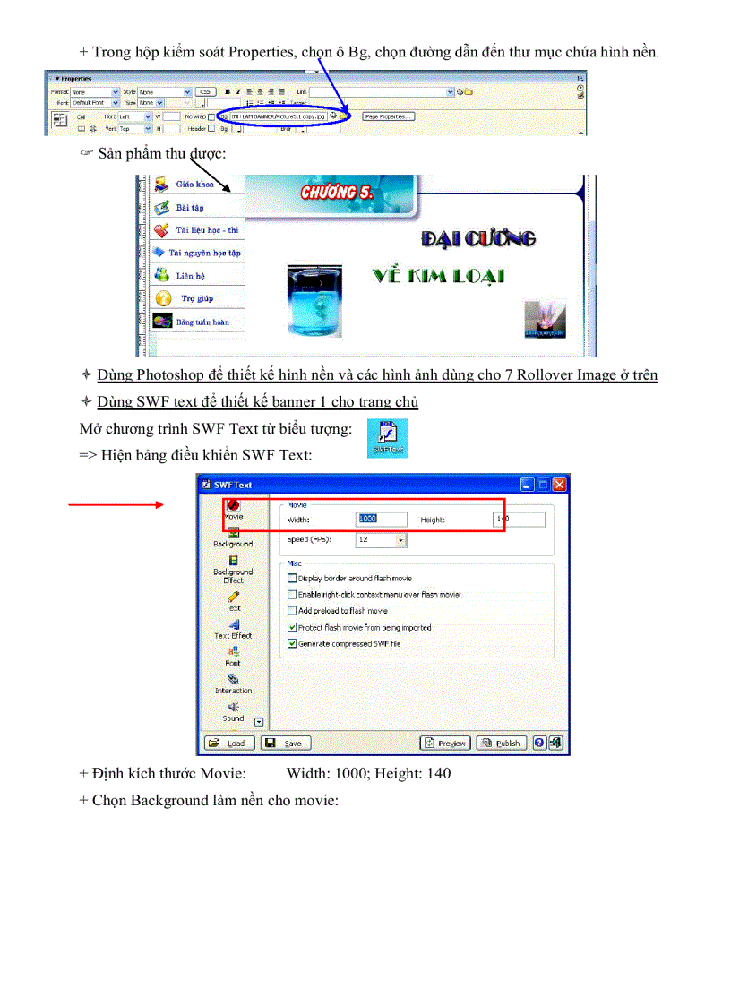 image for page Thiết kế E Book hỗ trợ khả năng tự học của học sinh lớp 12 chương Đại cương về kim loại chương trình cơ bản