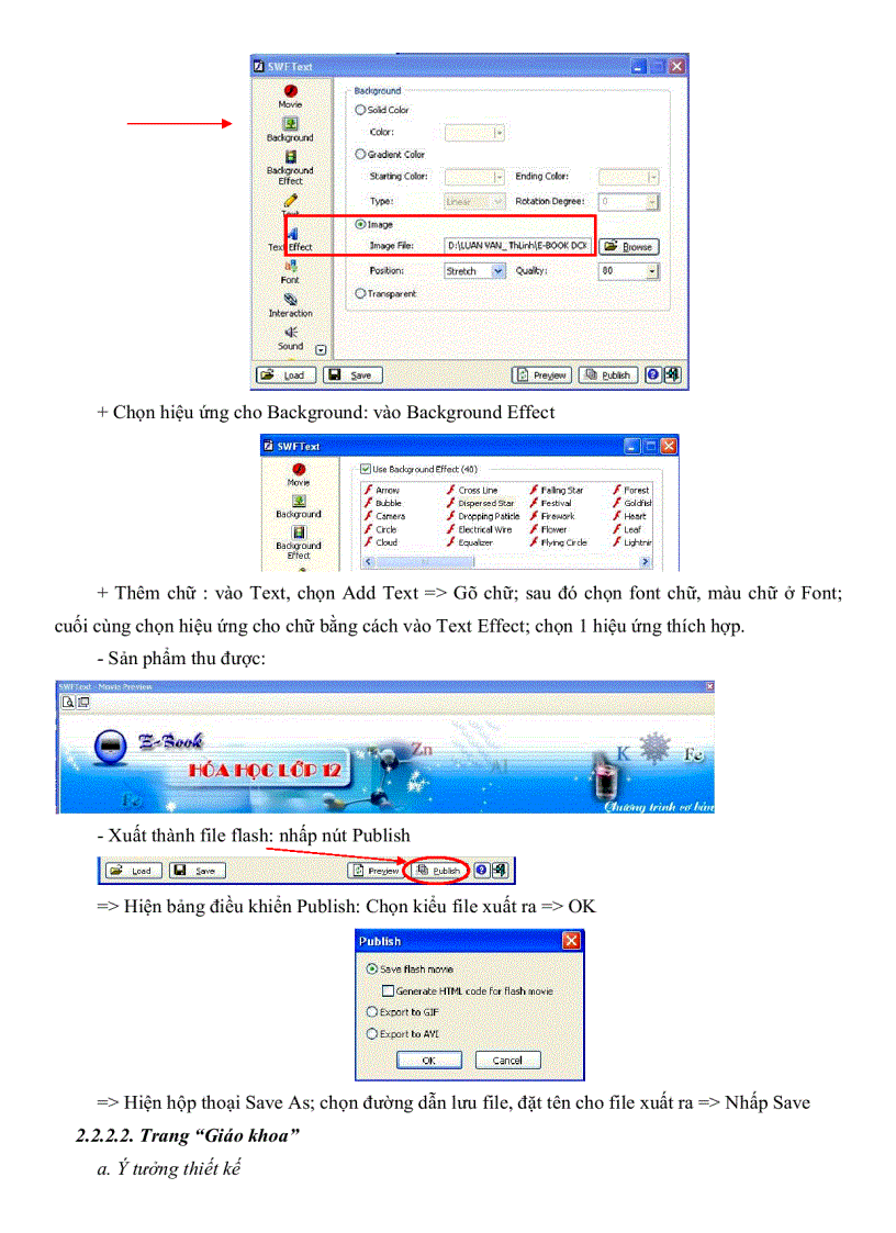 image for page Thiết kế E Book hỗ trợ khả năng tự học của học sinh lớp 12 chương Đại cương về kim loại chương trình cơ bản