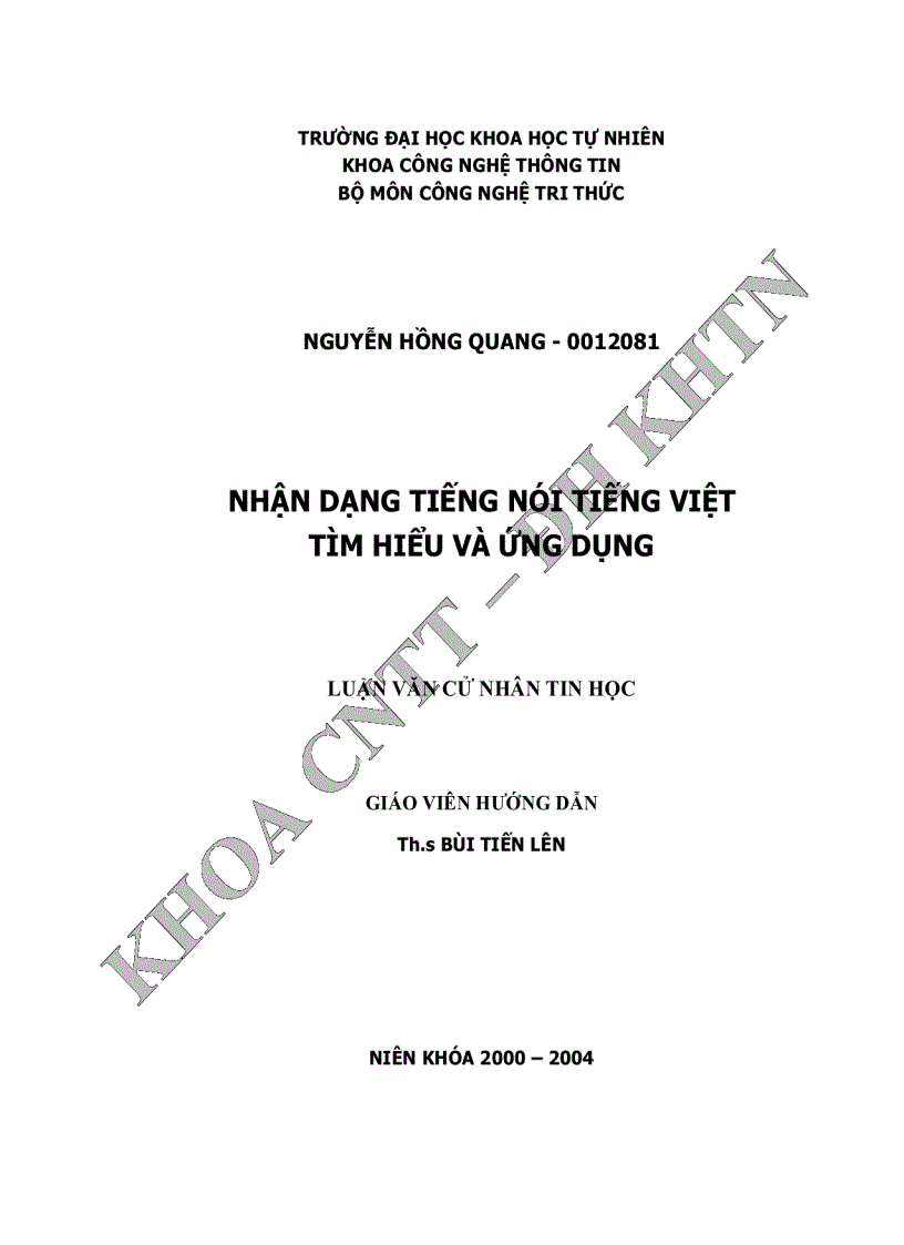 image for page Nhận dạng tiếng nói tiếng việt tìm hiểu và ứng dụng