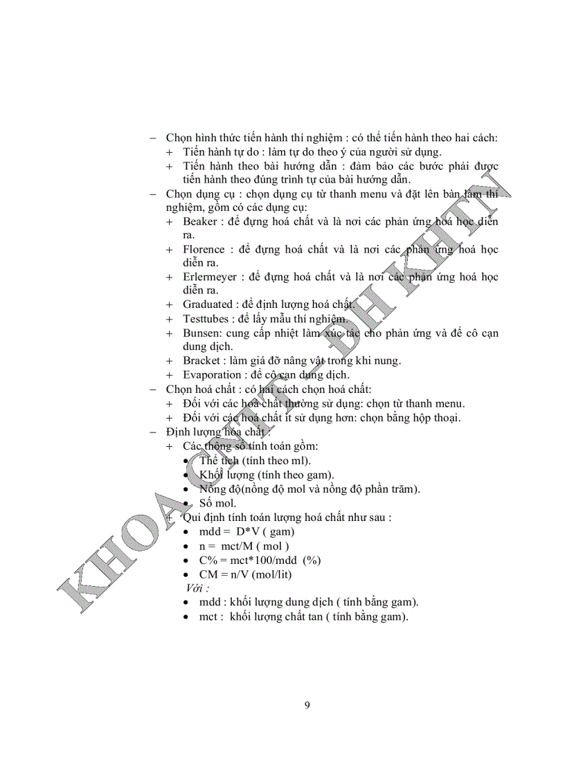 image for page Phần mềm hỗ trợ thí nghiệm hoá vô cơ